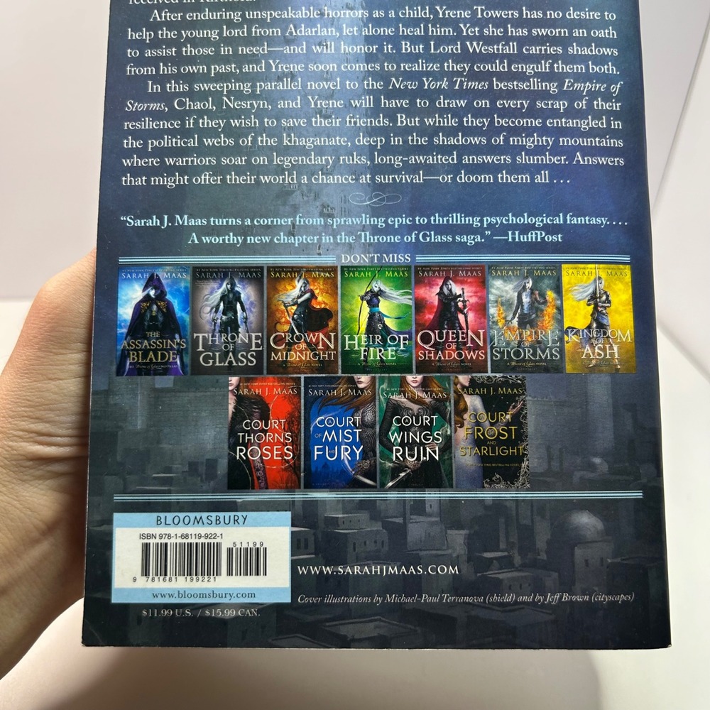 Tower of Dawn Paperback by Sarah J. Maas Throne of Glass - Picture 10 of 16